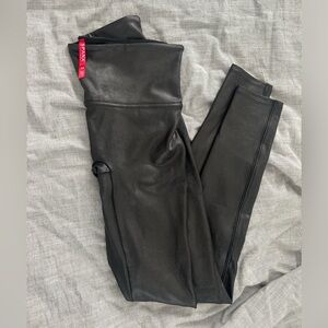 Spanx faux leather leggings